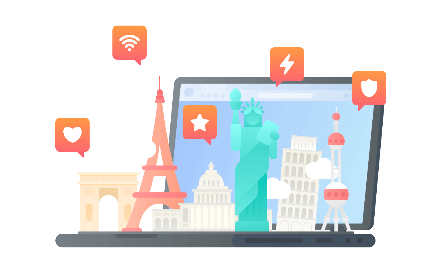 代理华为WeLink的回国vpn - 快速小猴